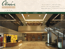 Tablet Screenshot of olimanmarmol.com
